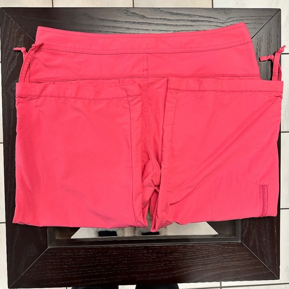 *CABELA'S** Hot Pink Cropped Outdoor Tie Cuff Pants Size 10 - Picture 5 of 8